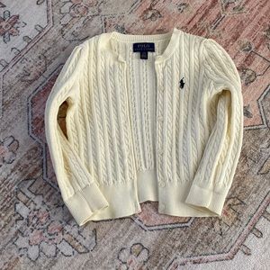Ralph Lauren Girls Cardigan size 4/4T